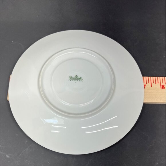 Rosenthal Gala Blue Cream Soup Bowl and Saucer Germany - Picture 10 of 10